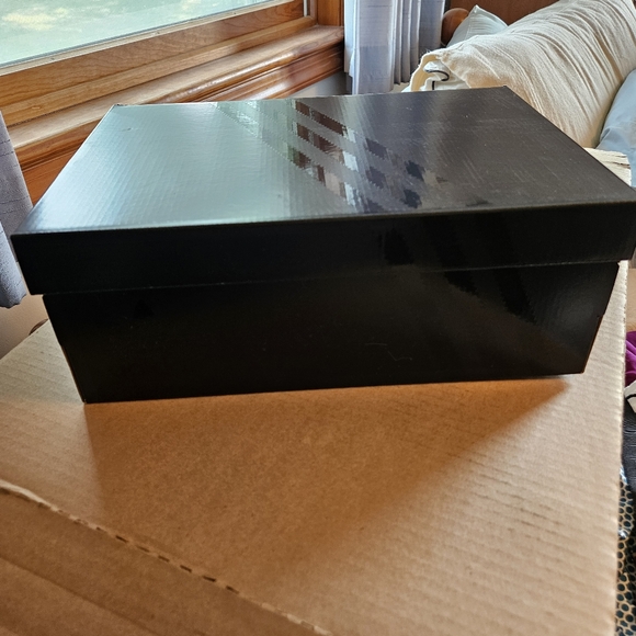 adidas | Storage & Organization | Adidas Black On Black Shoe Box Mens |  Poshmark